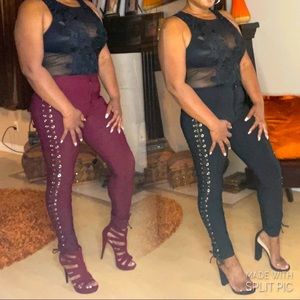 All Tied Up Trouser Leggings!